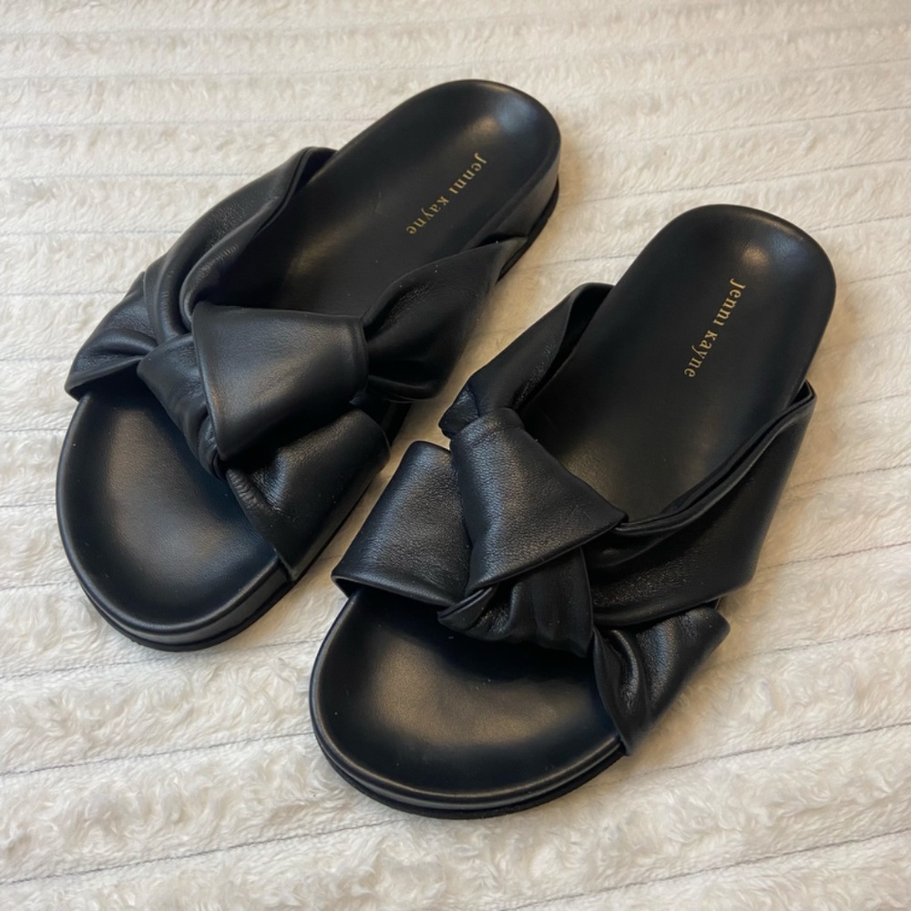 Jenni Kayne Leather Knot Sandal